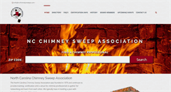 Desktop Screenshot of ncchimneysweeps.com